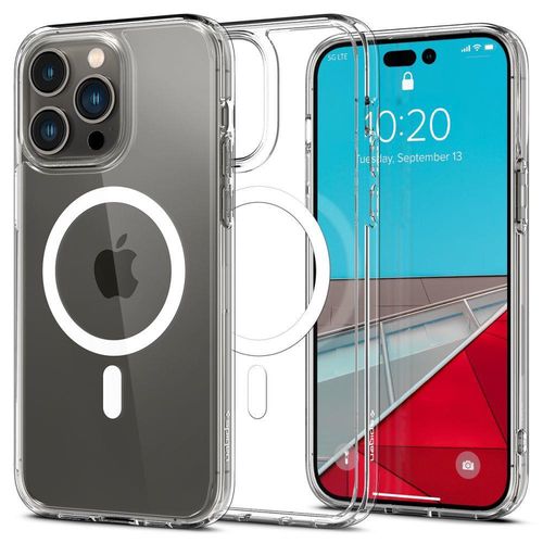 Spigen Ultra Hybrid Mag Case with MagSafe for iPhone 14 Pro Max - Clear/White, Spigen 8809811863567 8809811863567