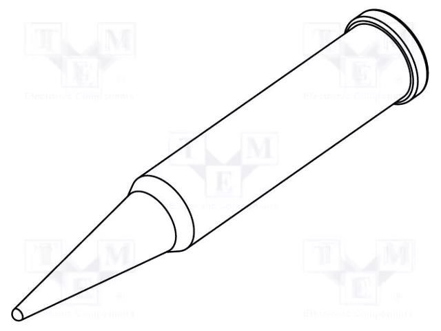 Tip; conical,elongated; 0.8mm ERSA ERSA-0102PDLF08L