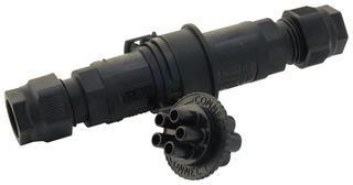 CONNECTOR, IN-LINE, IP65, 5POLE, 5-9MM THK.404.X2A00-F