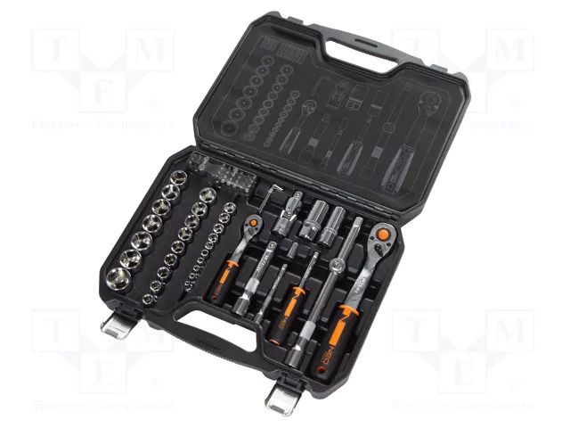 Wrenches set; 6-angles,socket spanner; Mounting: 1/2",1/4" NEO TOOLS NEO-10-054