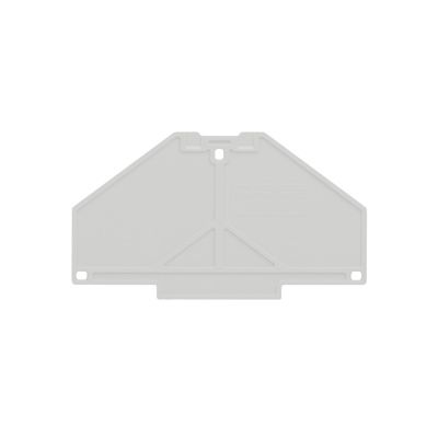 End plate (terminals), 70 mm x 3 mm, grey Weidmuller 1211450000 04032248992867