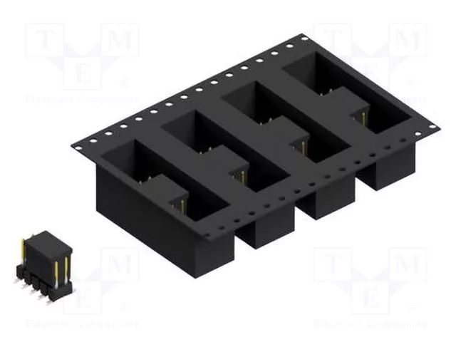 Connector: pin strips; pin header; male; PIN: 10; SL 11 SMD; 3A FISCHER ELEKTRONIK SL11SMD06210.SBTR