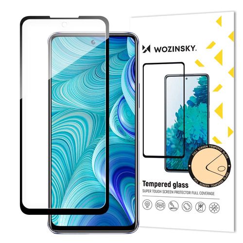 Wozinsky Full Glue Infinix Hot 11S NFC Full Screen Tempered Glass with Frame black (case friendly), Wozinsky 5907769309342 5907769309342