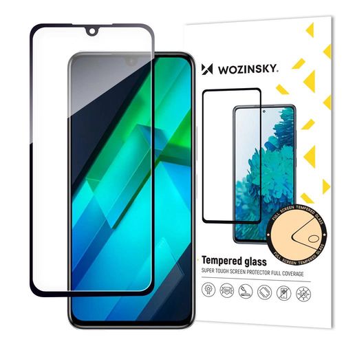 Wozinsky Full Glue Tempered Glass Infinix Note 12 G96 Full Screen Protector Black (case friendly), Wozinsky 5907769309328 5907769309328