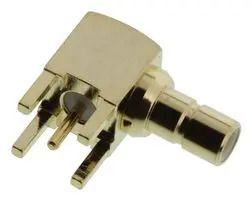 RF COAXIAL, SMB, RIGHT ANGLE JACK, 50OHM 1-1337481-0