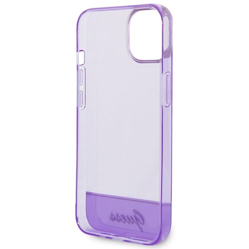 Guess Translucent iPhone 14 6.1&quot; Case - Purple, Guess 3666339088262 3666339088262