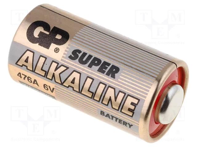 Battery: alkaline; 4LR44; 6V; non-rechargeable; Ø13x25mm; 1pcs. GP BAT-4LR44