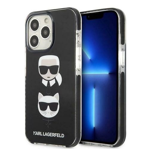 Karl Lagerfeld Karl&amp;Choupette Head Case for iPhone 13 Pro / iPhone 13 - Black, Karl Lagerfeld 3666339048662 3666339048662