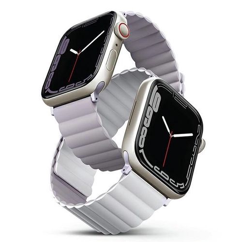Uniq Revix strap for Apple Watch 1/2/3/4/5/6/7/8/SE/SE2 38/40/41mm - lilac and white, UNIQ 8886463680780 8886463680780