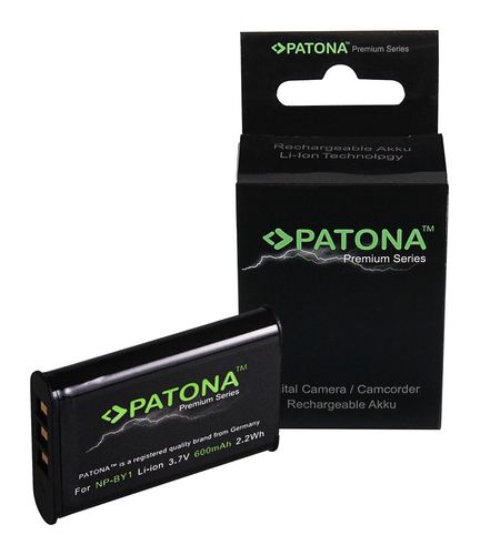  PATONA Premium Battery f. Sony AZ1 HDR-AZ1 NP-BY1 CS-SAZ100MC, PATONA 1236 4055655111607