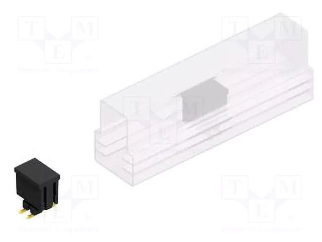Connector: pin strips; pin header; male; PIN: 4; SMT; 3A; 250V; 2x2 FISCHER ELEKTRONIK SLLP6SMD0664GBSM