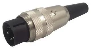 PLUG, DIN, STRAIGHT, 4WAY SV 40