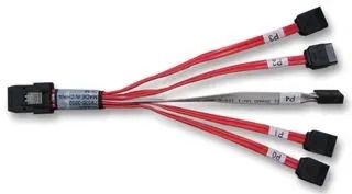 CABLE ASSY, MINI MULTI-LANE-SATA FAN OUT 79536-3012