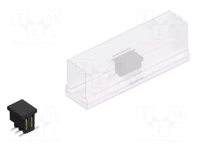 Connector: pin strips; pin header; male; PIN: 6; 3A; 100V; SMT; 2mm FISCHER ELEKTRONIK SLY8SMD036.6.SBSM