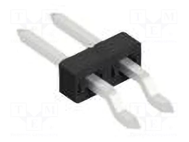 Connector: pin strips; pin header; male; PIN: 2; SMT; 3A; 100V; 2mm FISCHER ELEKTRONIK SLY9SMD040.2.Z