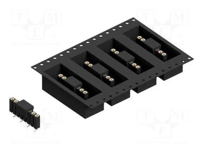 Connector: pin strips; socket; female; PIN: 8; BL 15 SMD; 3A; 150V FISCHER ELEKTRONIK BL15SMD043.8BTR