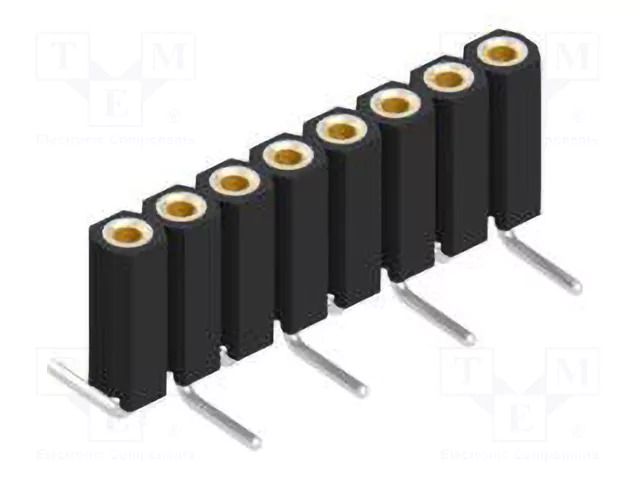 Connector: pin strips; socket; female; PIN: 8; SMT; 3A; 150V; 2.54mm FISCHER ELEKTRONIK BL15SMD089.8