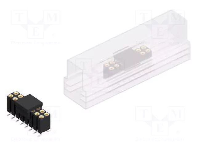 Connector: pin strips; socket; female; PIN: 16; BL 16 SMD; 3A; 150V FISCHER ELEKTRONIK BL16SMD067.16BSM