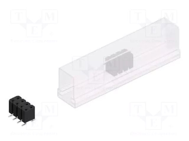 Connector: pin strips; socket; female; PIN: 8; BL LP 6 SMD; 3A; 125V FISCHER ELEKTRONIK BLLP.6SMD8.ZSM