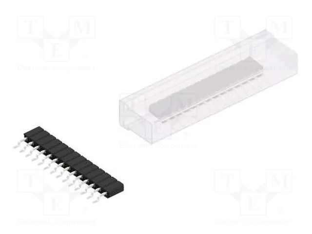 Connector: pin strips; socket; female; PIN: 14; BL LP 7 SMD; 3A FISCHER ELEKTRONIK BLLP.7SMD14SSM