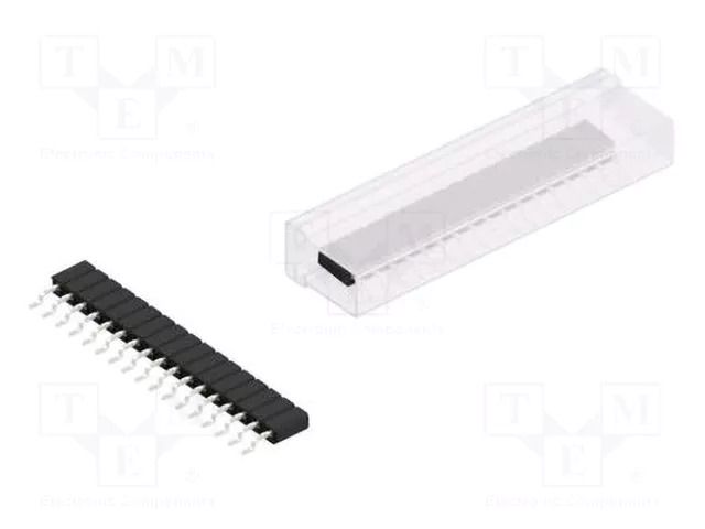 Connector: pin strips; socket; female; PIN: 17; BL LP 7 SMD; 3A FISCHER ELEKTRONIK BLLP.7SMD17SSM