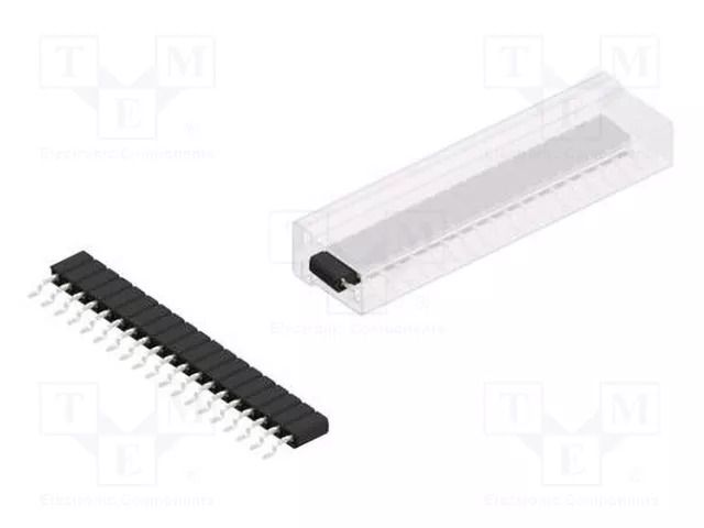 Connector: pin strips; socket; female; PIN: 19; BL LP 7 SMD; 3A FISCHER ELEKTRONIK BLLP.7SMD19SSM
