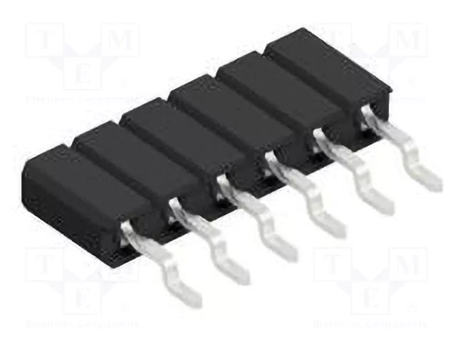 Connector: pin strips; socket; female; PIN: 6; BL LP 7 SMD; 3A; 125V FISCHER ELEKTRONIK BLLP.7SMD6.Z