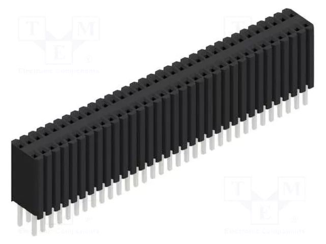 Connector: pin strips; socket; female; PIN: 66; BLM KG 2; 1.5A; 125V FISCHER ELEKTRONIK BLM.KG.2.66.Z