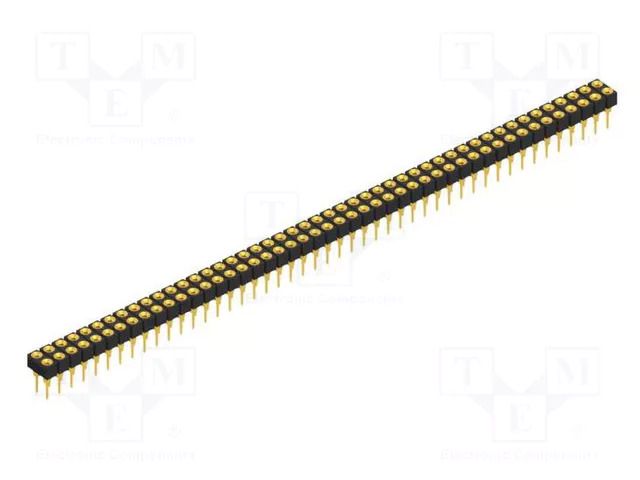 Connector: pin strips; socket; female; PIN: 94; MK 201; 1.5A; 60V FISCHER ELEKTRONIK MK.201.94.G
