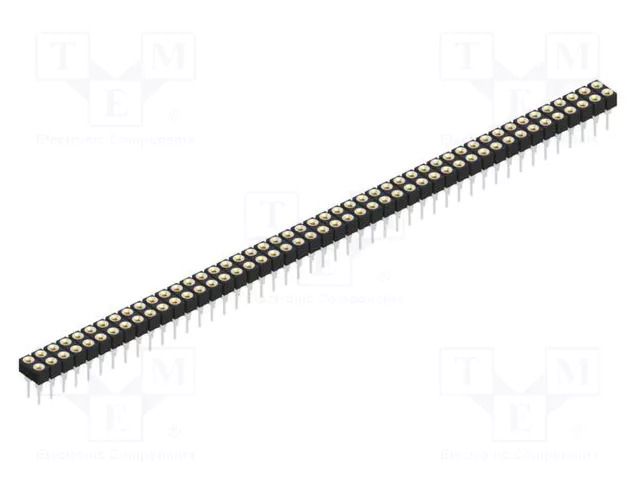 Connector: pin strips; socket; female; PIN: 94; MK 201; 1.5A; 60V FISCHER ELEKTRONIK MK.201.94.Z