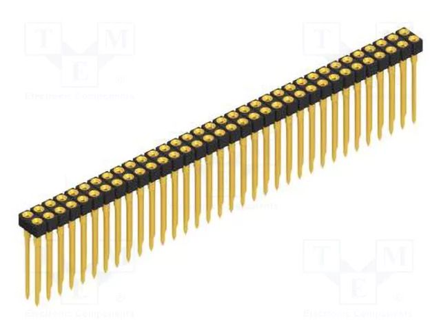 Connector: pin strips; socket; female; PIN: 68; MK 207; 1.5A; 60V FISCHER ELEKTRONIK MK.207.68.G