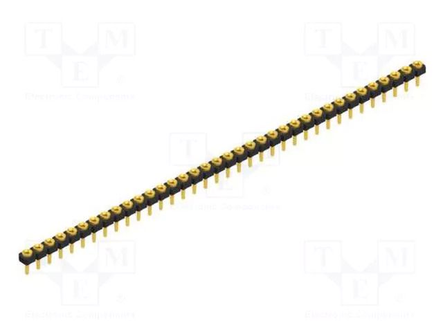 Connector: pin strips; socket; female; PIN: 36; 1.5A; 60V; straight FISCHER ELEKTRONIK MK.LP.18.36.G