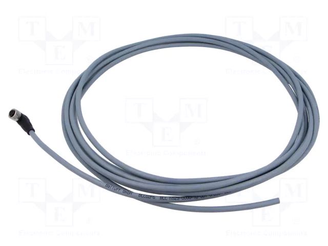 Cable: for sensors/automation; M8; PIN: 3; angled; 5m; plug; 60VDC BALLUFF BCC02P6