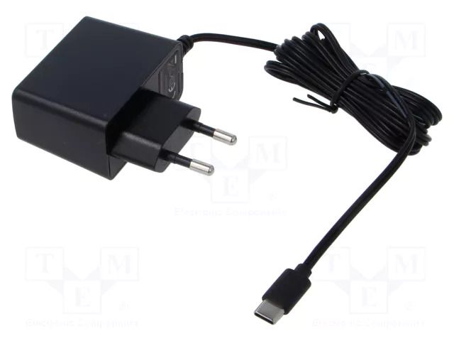 Power supply: switching; mains,plug-in; 5VDC; 1.2A; 6W; Out: USB C ESPE E06-0605-UC1