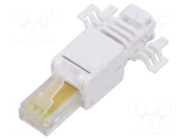Connector: RJ45; plug; PIN: 8; Cat: 5e; shielded; 8p8c; 5mm; for cable Goobay RJ45-TLPLUG