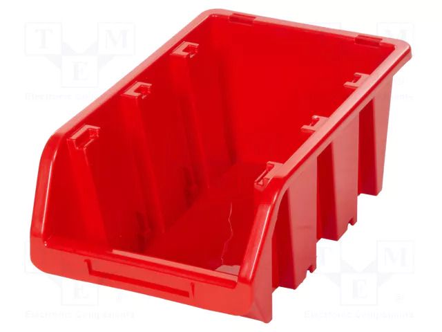Container: cuvette; red; 490x298x210mm; TRUCK KISTENBERG KTR50-3020