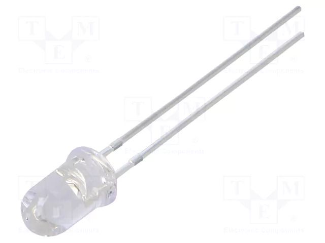 IR transmitter; 5mm; 800÷810nm; transparent; P opt: 30÷40mW; 15° OPTOSUPPLY OSI4CA5111A