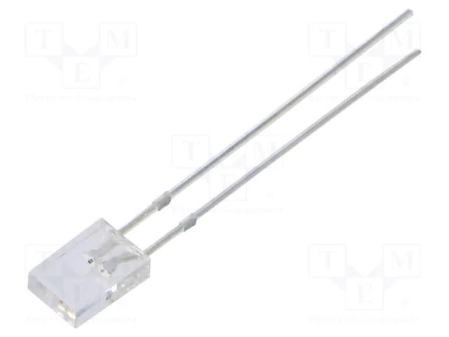 LED; green,yellow; rectangular; 2x5x7mm; bipolar; 750÷1120mcd OPTOSUPPLY OSYPP271C1B