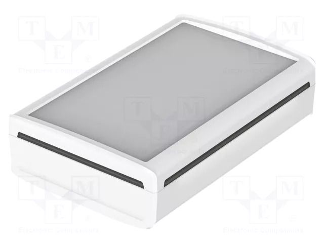 Enclosure: desktop; BoVersa; X: 185mm; Y: 275mm; Z: 73mm; white BOPLA BOV-48338631.HMT1