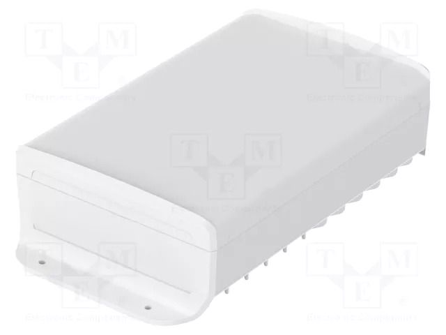 Enclosure: desktop; BoVersa; X: 140mm; Y: 258mm; Z: 66mm; white BOPLA BOV-48416433.HMT2