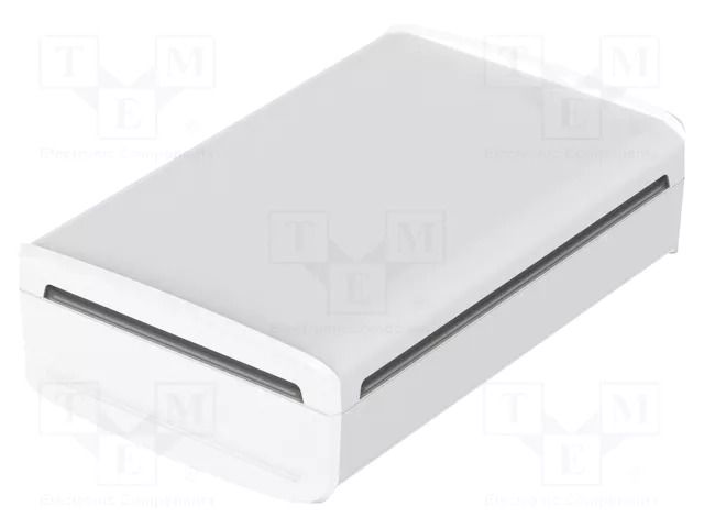 Enclosure: desktop; BoVersa; X: 140mm; Y: 210mm; Z: 63mm; white BOPLA BOV-48426430.HMT1