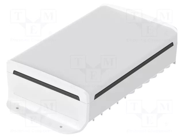 Enclosure: desktop; BoVersa; X: 140mm; Y: 258mm; Z: 66mm; white BOPLA BOV-48436431.HMT2