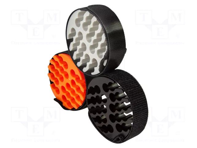 Cable box; 3pcs; 6÷9mm LOGILINK PC-OR100S