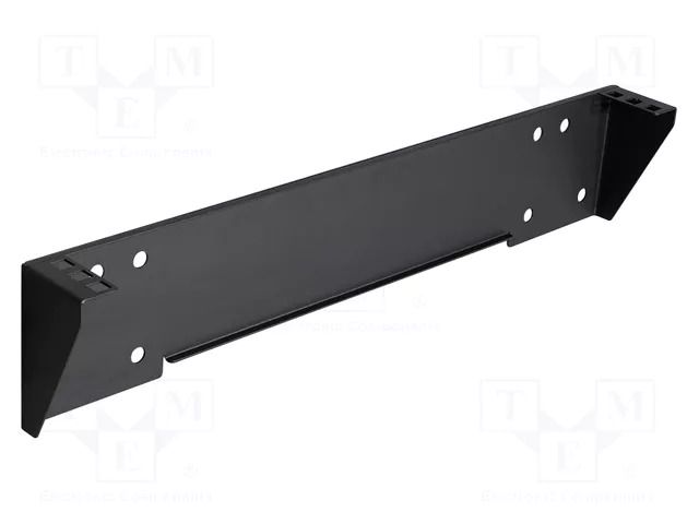 Mounting rack; black; Height: 1U; Standard: 19" LOGILINK PC-WB0011
