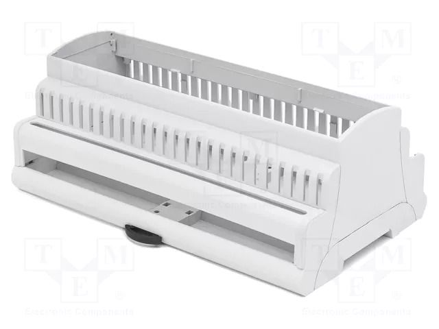 Enclosure: for DIN rail mounting; No.of mod: 9 ELBAG MR9/TK-AR-GR-AL