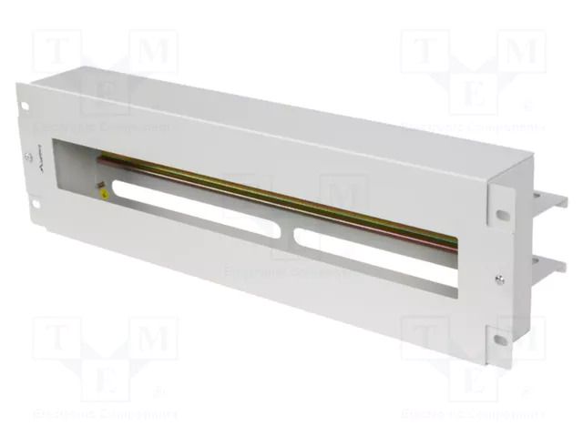 Voltage distribution panel; 3U; grey; Standard: 19" LANBERG AK-VDP103-S