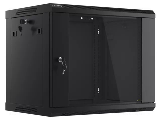 Enclosure: rack cabinet; Standard: 19"; 9U; black; Z: 450mm; X: 600mm LANBERG WF01-6409-10B