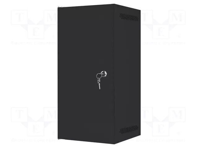 Enclosure: rack cabinet; Standard: 10"; 12U; black; Z: 310mm LANBERG WF10-2312-00B