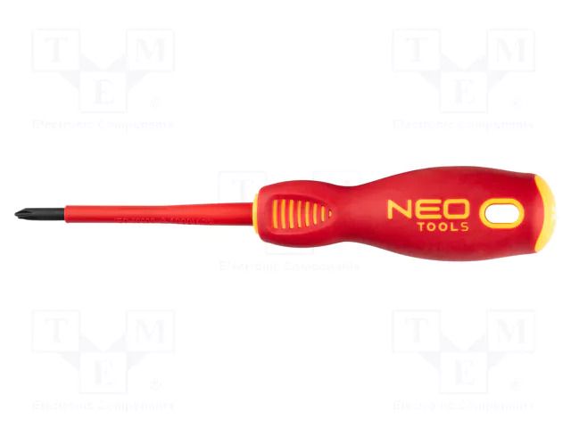 Screwdriver; insulated; PlusMinus PH-type; PH1/SL; 80mm; 1kVAC NEO TOOLS NEO-04-218