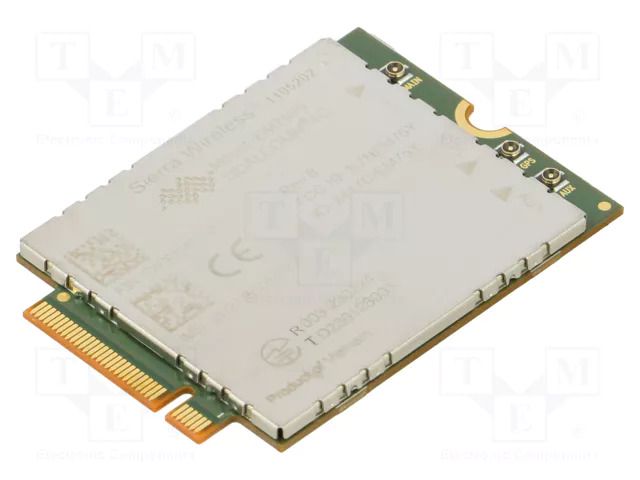 Module: LTE; 4G; Down: 600Mbps; Up: 150Mbps; M.2; HSPA+,LTE CAT12 SIERRA WIRELESS EM7595